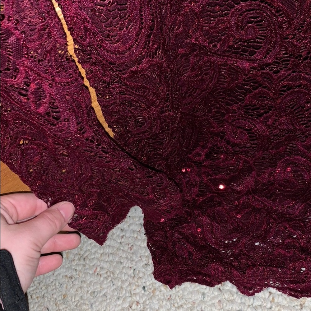 Maroon Dress - Picture 2 of 3